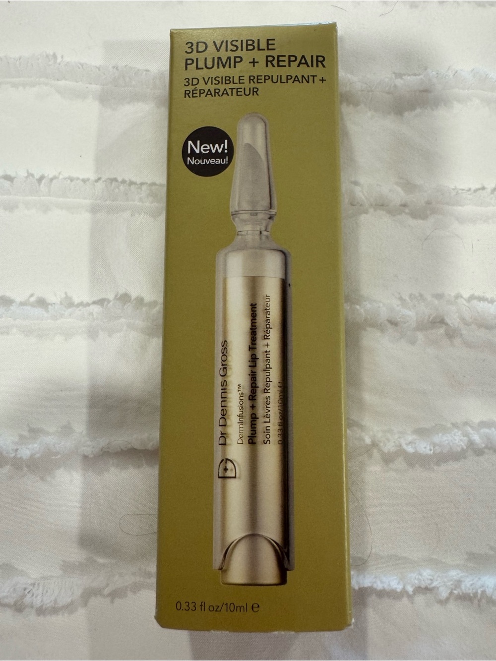NIB Dr Dennis gross 3D visible plump and repair lip treatment